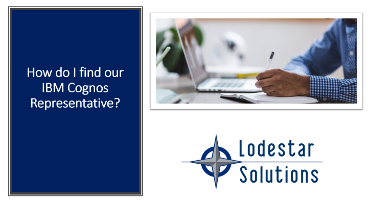 Find our IBM Cognos Sales Representative