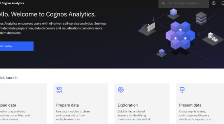 What's New in Cognos Analytics 11.2