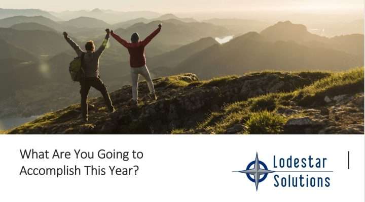 What are you going to accomplish this year
