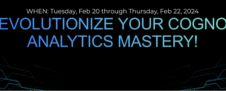 Cognos Analytics Training – Level Up Your Cognos Skills
