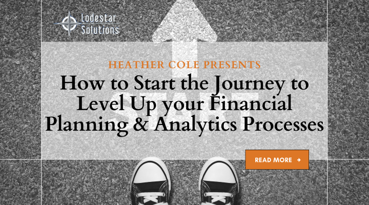 Level Up your Financial Planning & Analytics Processes