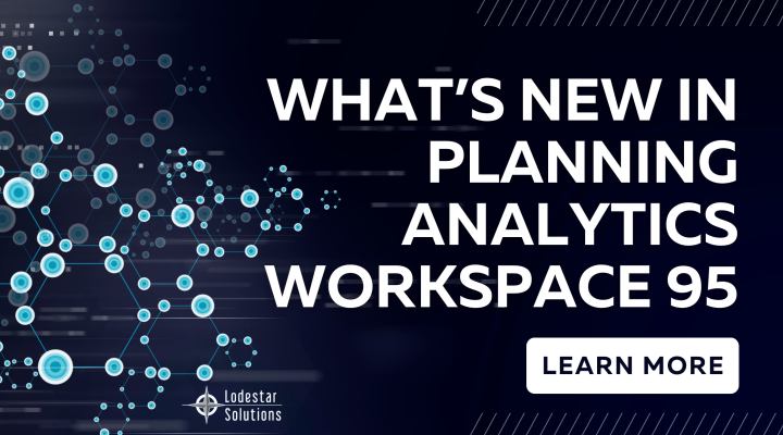 What’s New in Planning Analytics Workspace 95