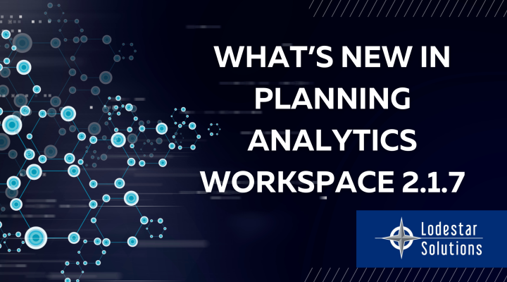 What's New in Planning Analytics Workspace 2.1.7