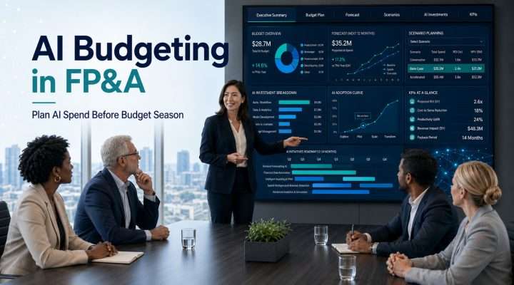 AI Budgeting in FP&A, Plan AI Spend Before Budget Season