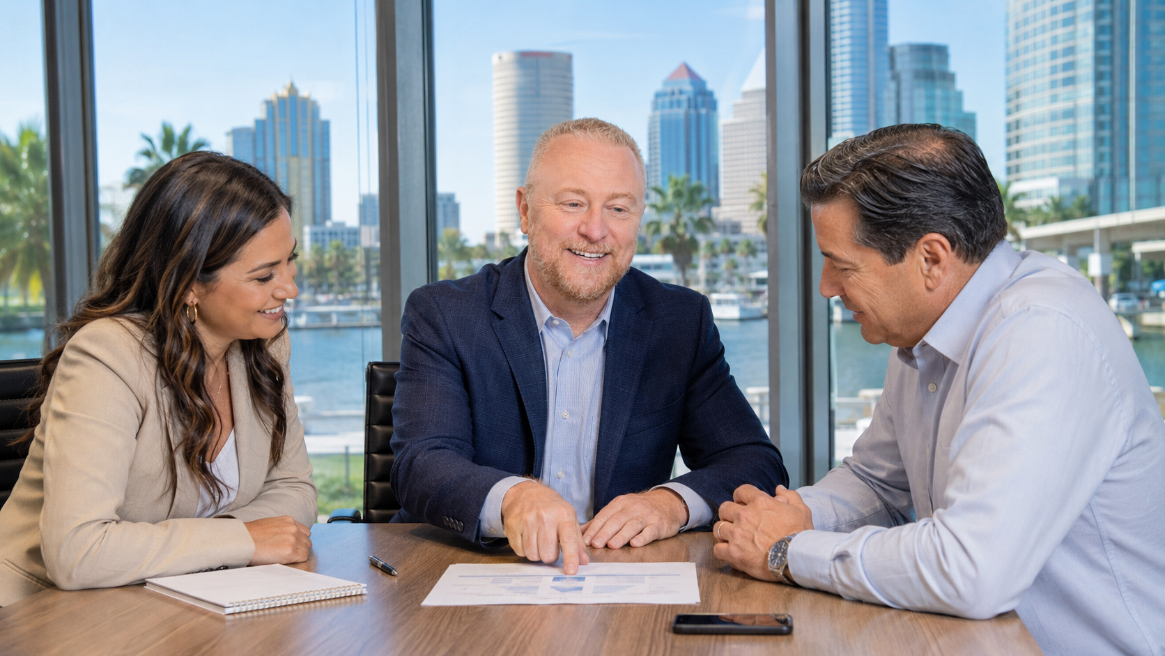 Mike Meeting with Clients