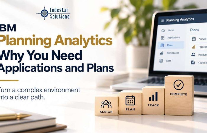 IBM Planning Analytics, Why you need plans and applications